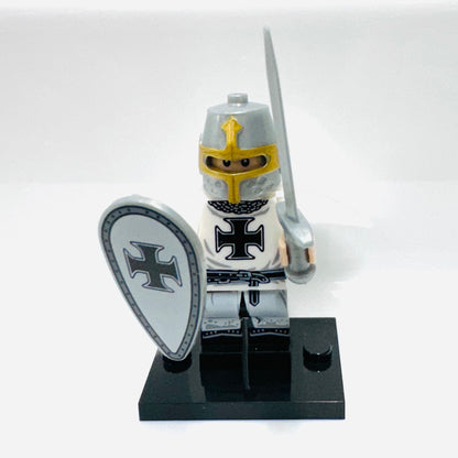 Custom Medieval Teutonic Knight Minifigure