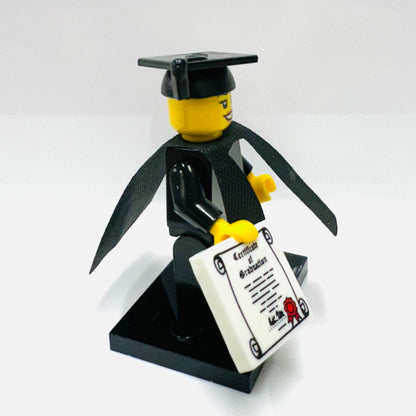 Custom Graduation Girl Minifigure