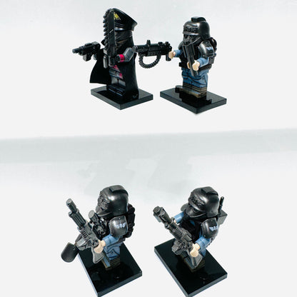 Custom Death Korps Of Krieg Set Of 4 Minifigures.