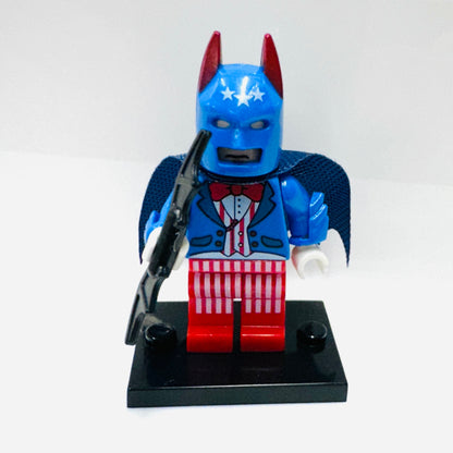 Custom Super Hero American Bat Man Minifigure