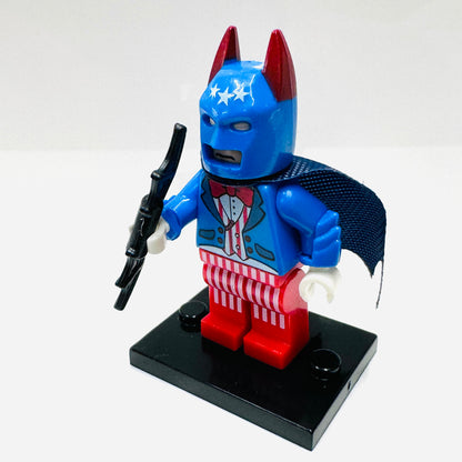 Custom Super Hero American Bat Man Minifigure