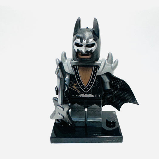 Custom Super Hero Glam Rock Bat Man Minifigure