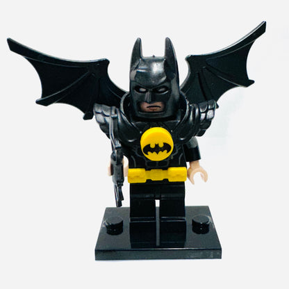 Custom Super Hero Winged Bat Man Minifigure