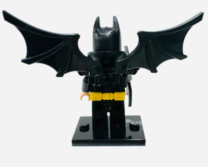 Custom Super Hero Winged Bat Man Minifigure