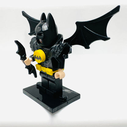 Custom Super Hero Winged Bat Man Minifigure