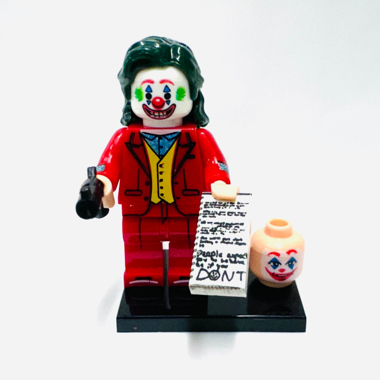 Custom Super Hero Red Joker Minifigure