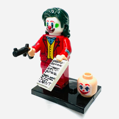 Custom Super Hero Red Joker Minifigure