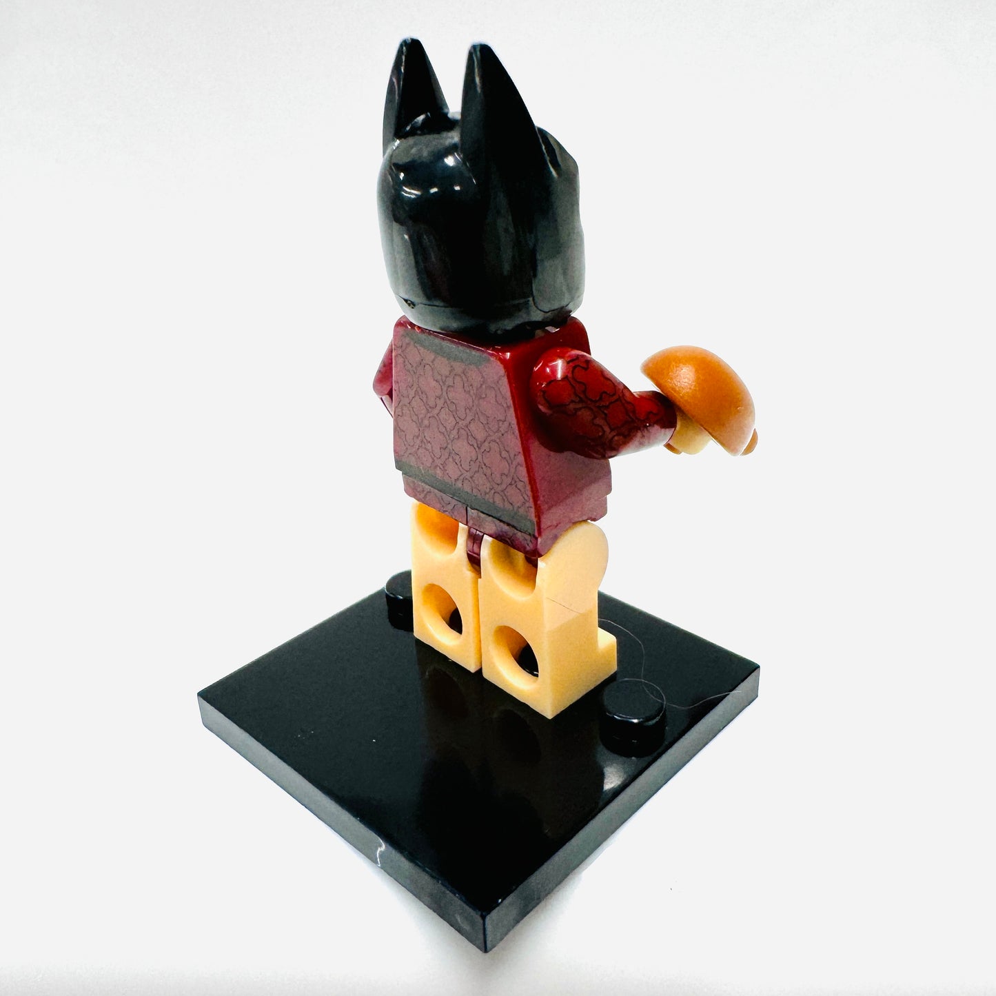 Custom Super Hero Smoking Jacket Bat Man Minifigure