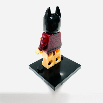 Custom Super Hero Smoking Jacket Bat Man Minifigure