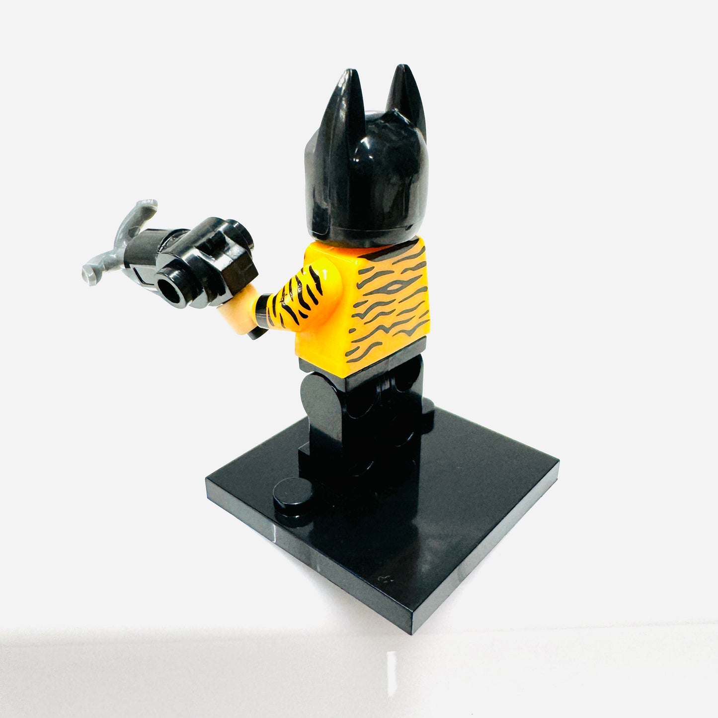 Custom Super Hero Tiger Suit Bat Man Minifigure