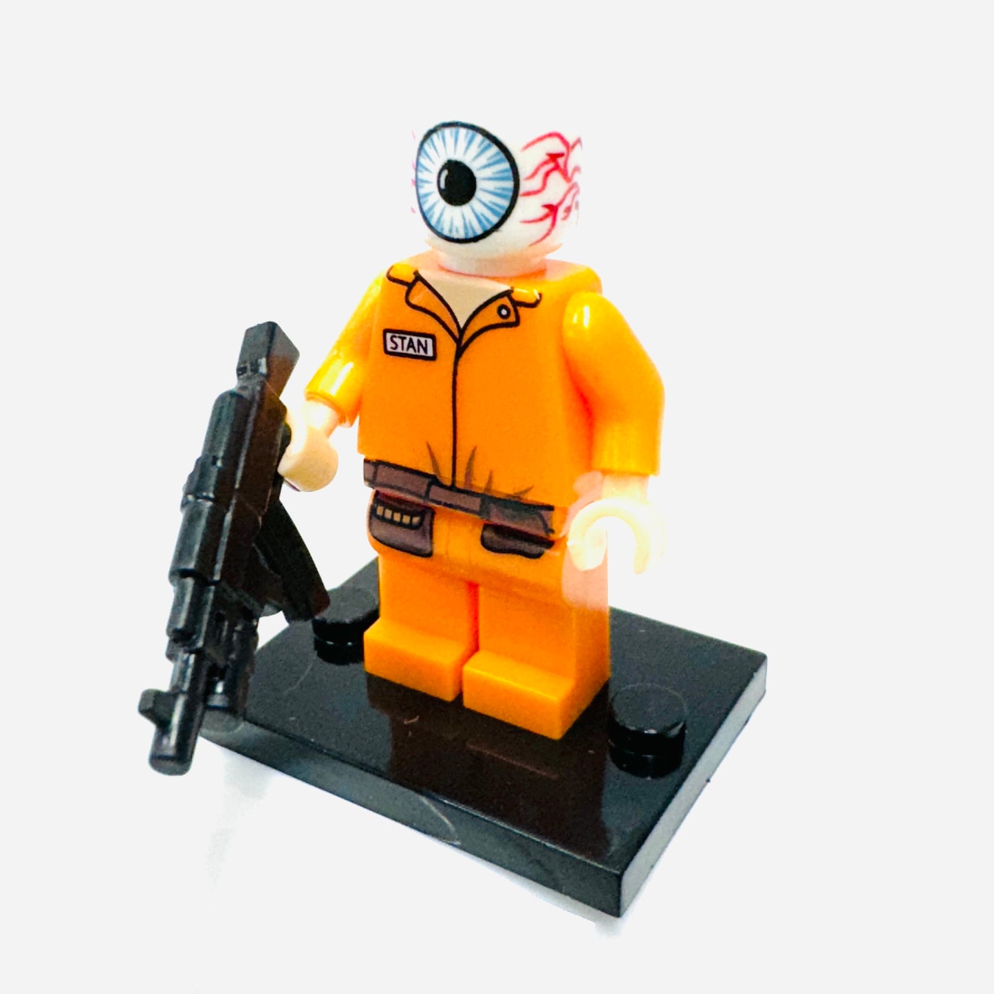 Custom Super Hero Joker Eye Henchman Minifigure