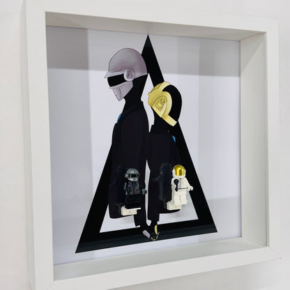 Daft Punk figures in a Frame