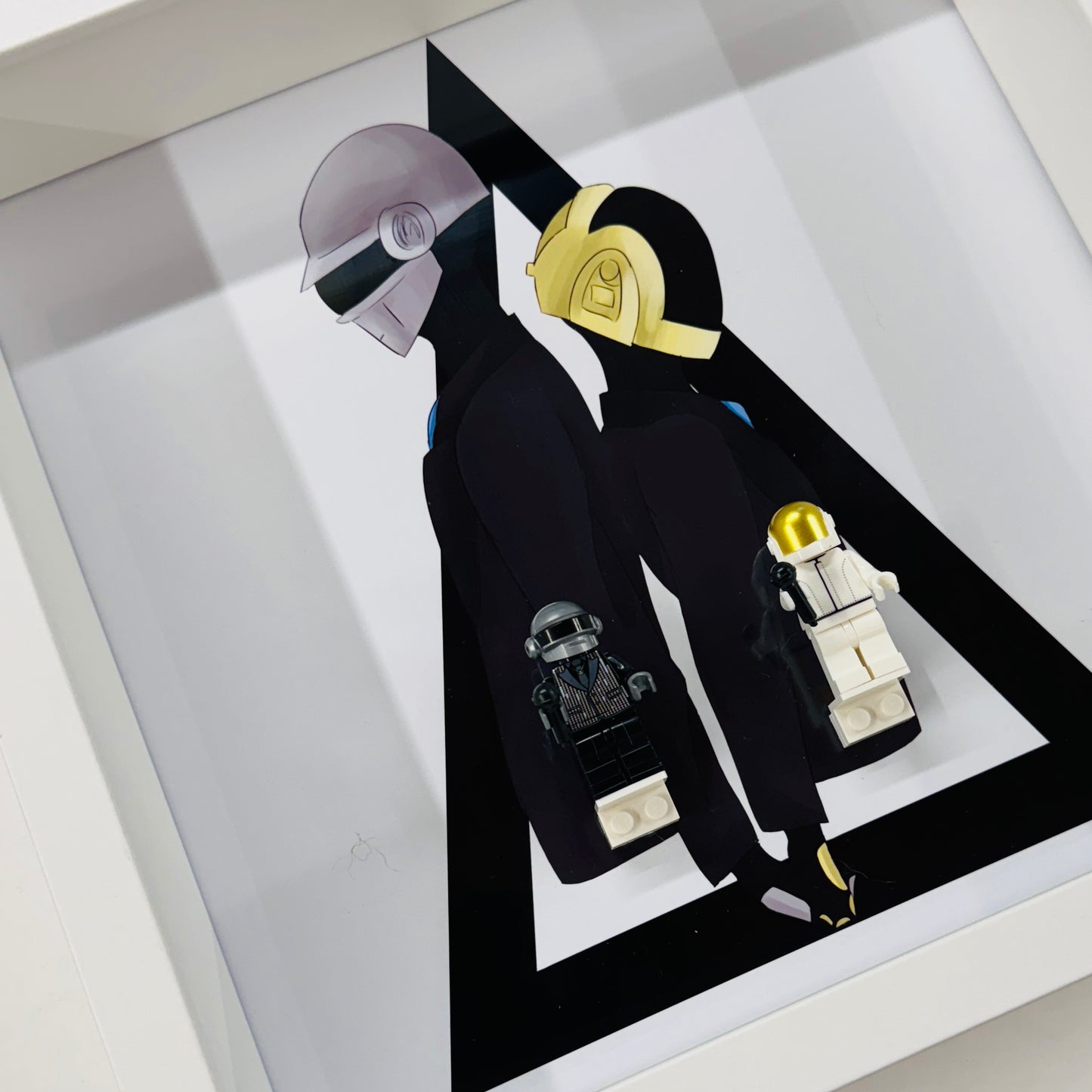 Daft Punk figures in a Frame