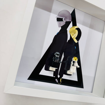 Daft Punk figures in a Frame