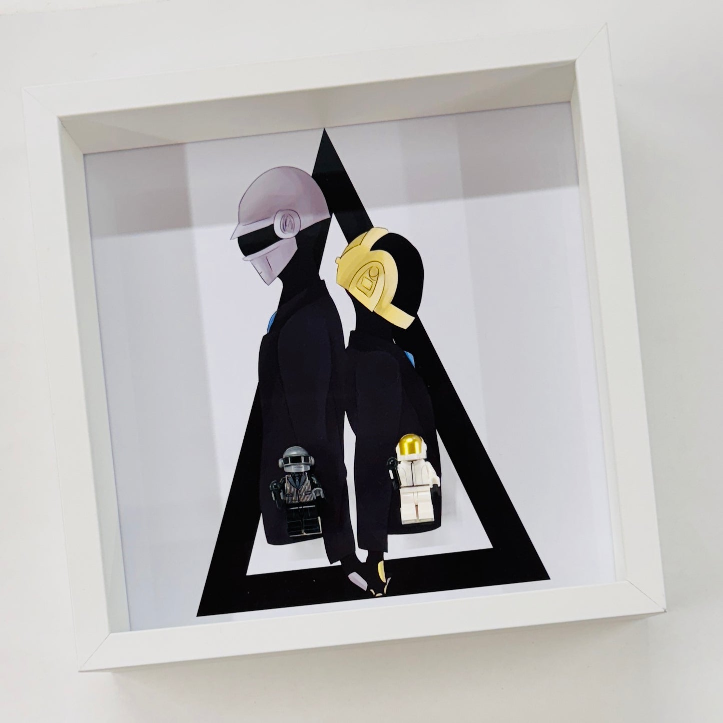 Daft Punk figures in a Frame