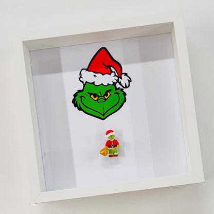 The Grinch figure in a Frame