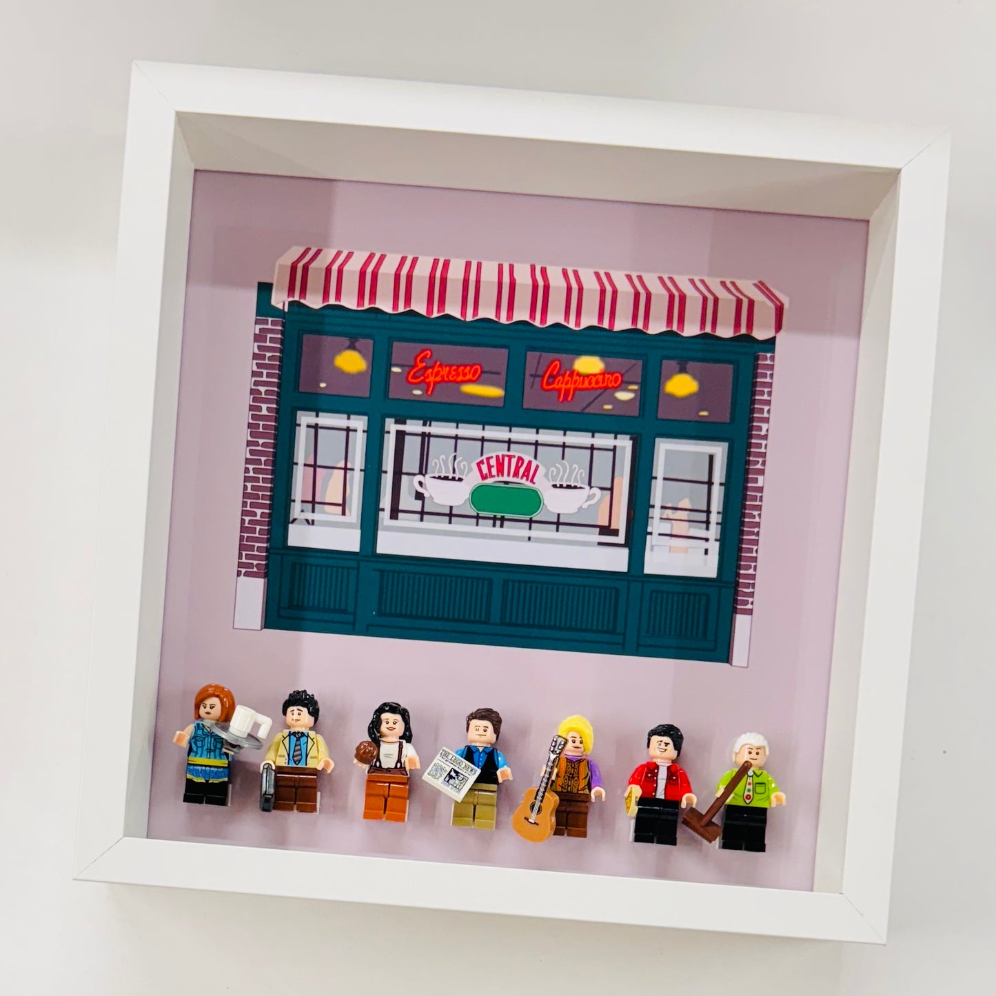 Friends figures in a Frame