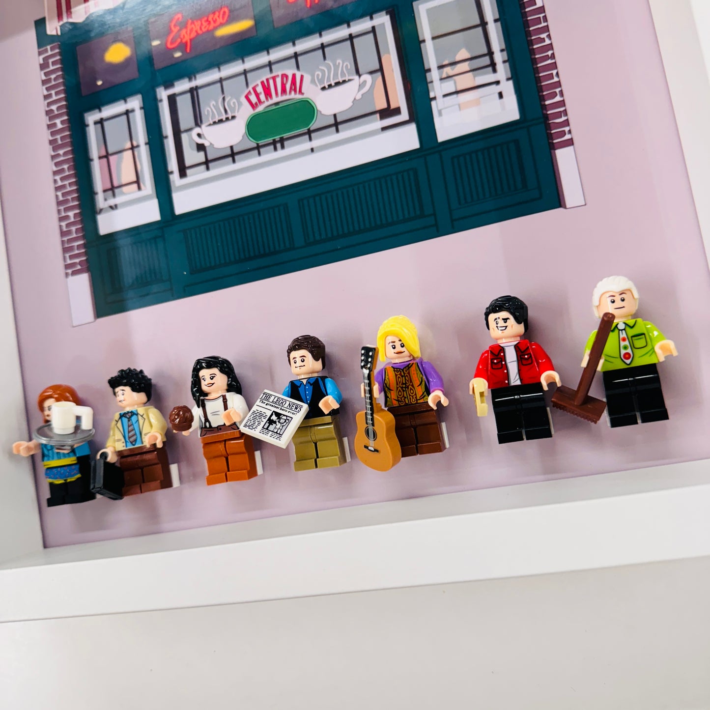 Friends figures in a Frame