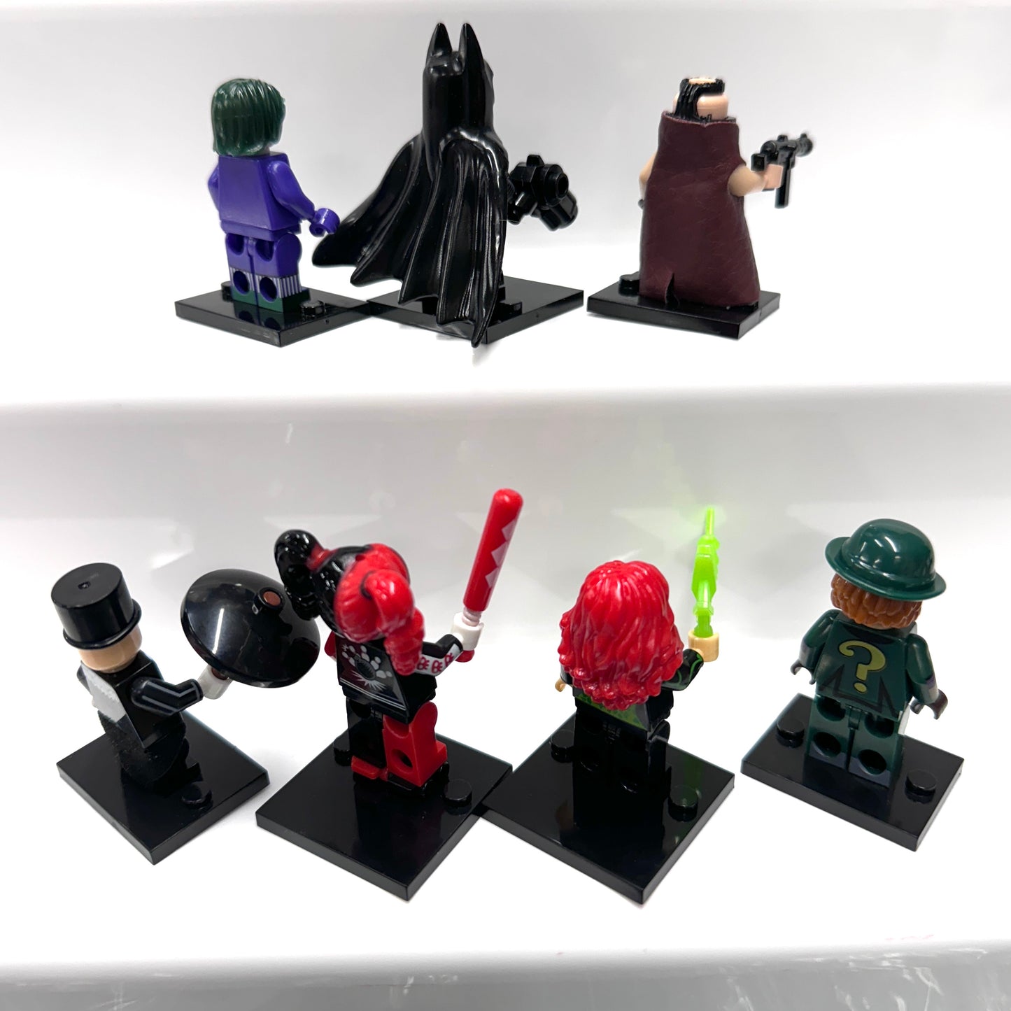 Custom Super Hero Batman & Villains Set Of 7 Minifigures