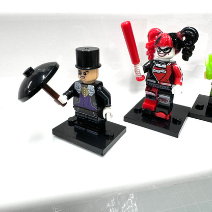 Custom Super Hero Batman & Villains Set Of 7 Minifigures