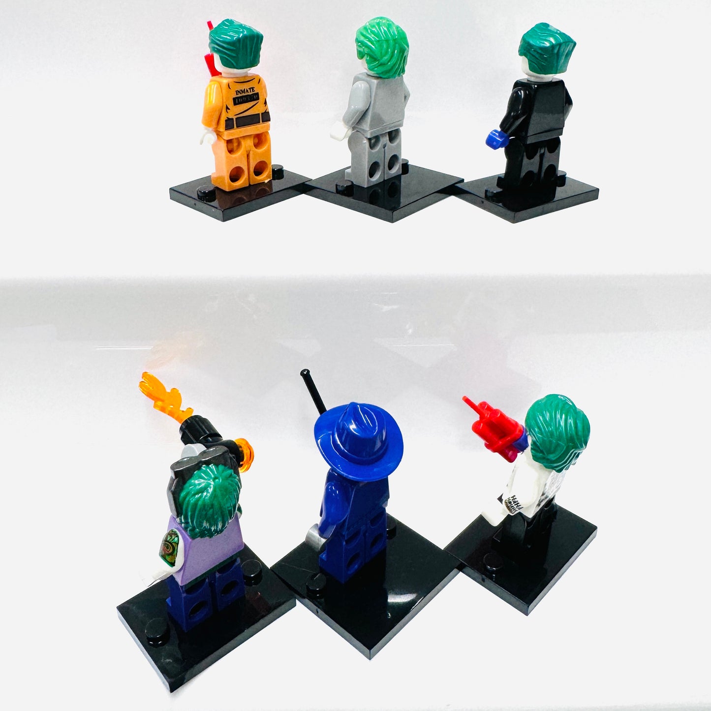 Custom Super Hero Joker Set Of 6 Minifigures