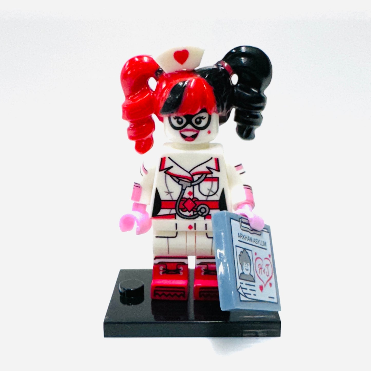 Custom Super Hero Nurse Harley Quinn Minifigure