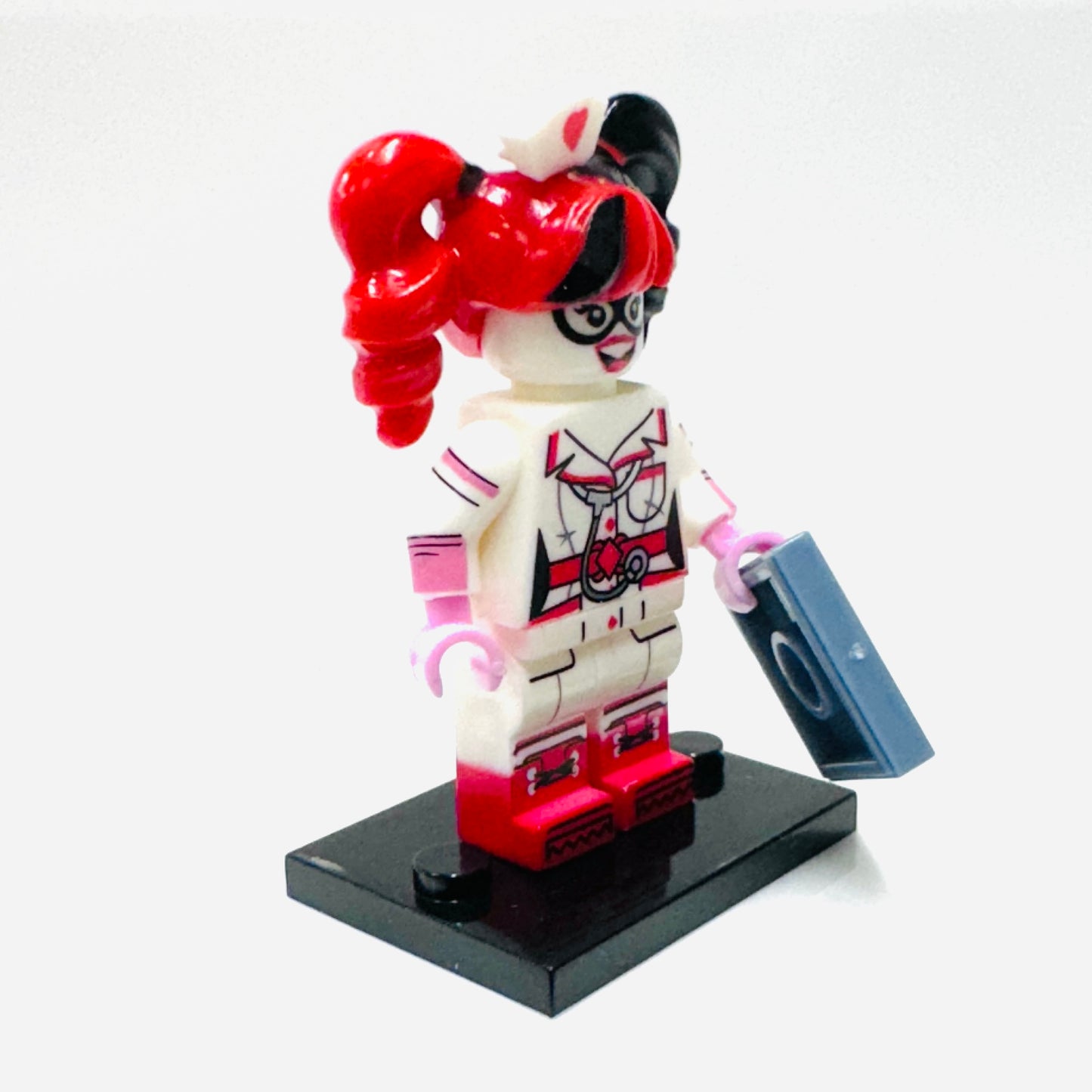 Custom Super Hero Nurse Harley Quinn Minifigure