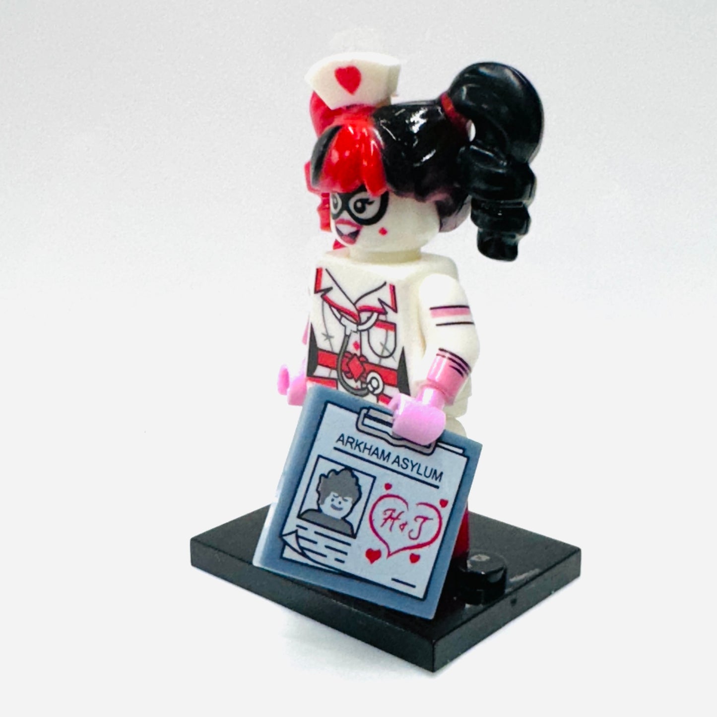 Custom Super Hero Nurse Harley Quinn Minifigure