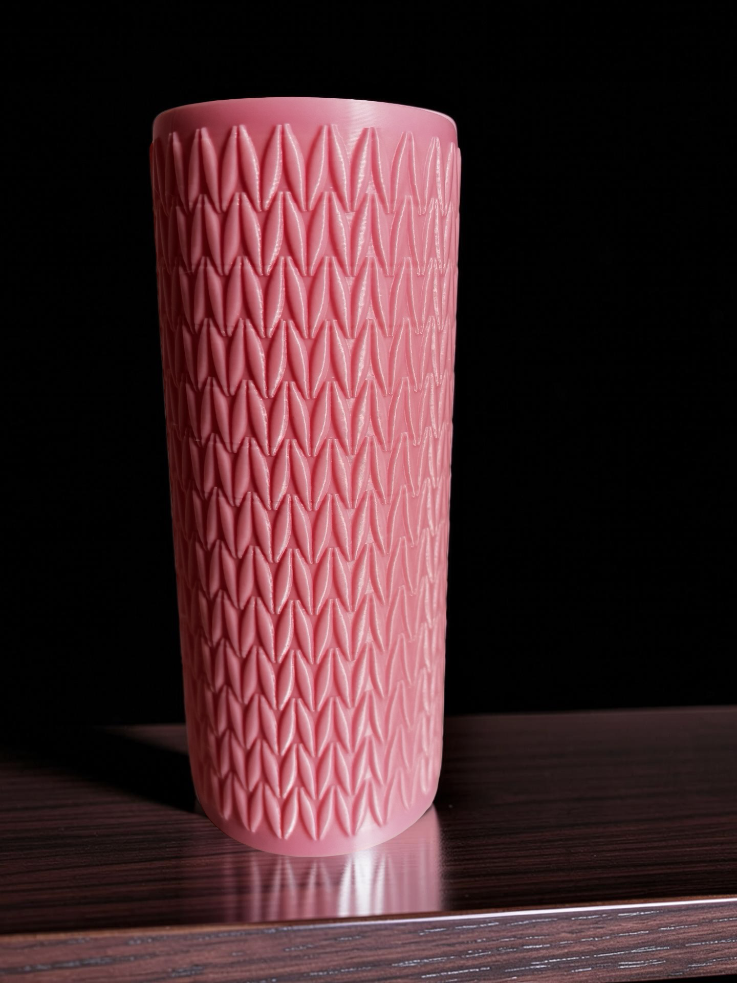 Vase for LEGO Cherry Blossoms 40725 | Modern Knitted Vase | 14.5cm Tall