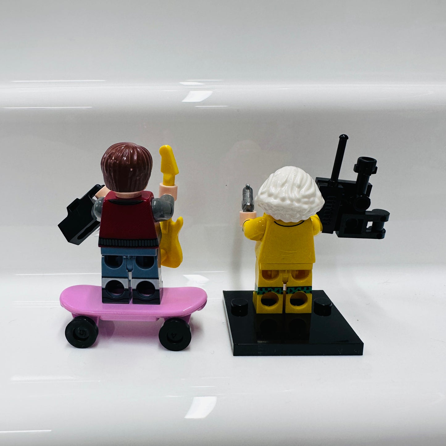 Custom Doc & Marty Minifigure Set Of 2 Figures