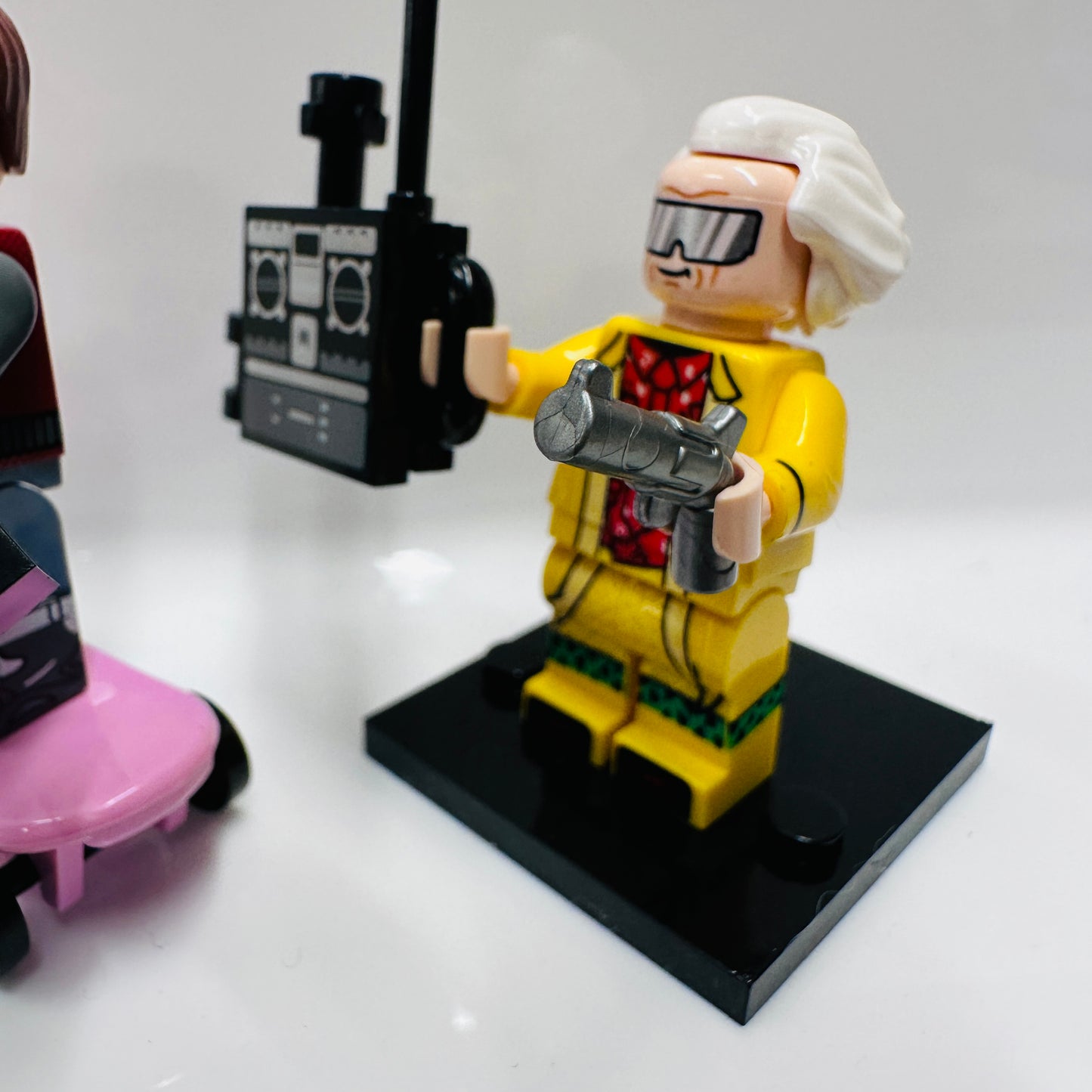 Custom Doc & Marty Minifigure Set Of 2 Figures