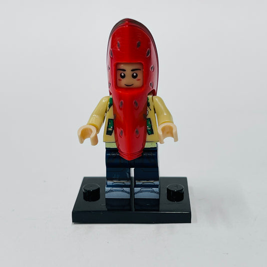 Custom Watermelon Minifigure