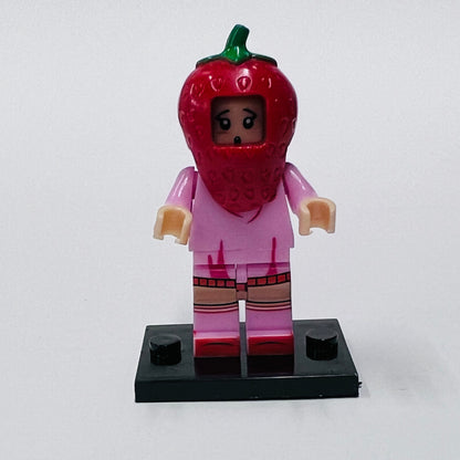 Custom Strawberry Minifigure