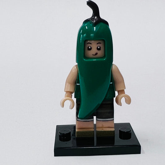 Custom Green Pepper Minifigure