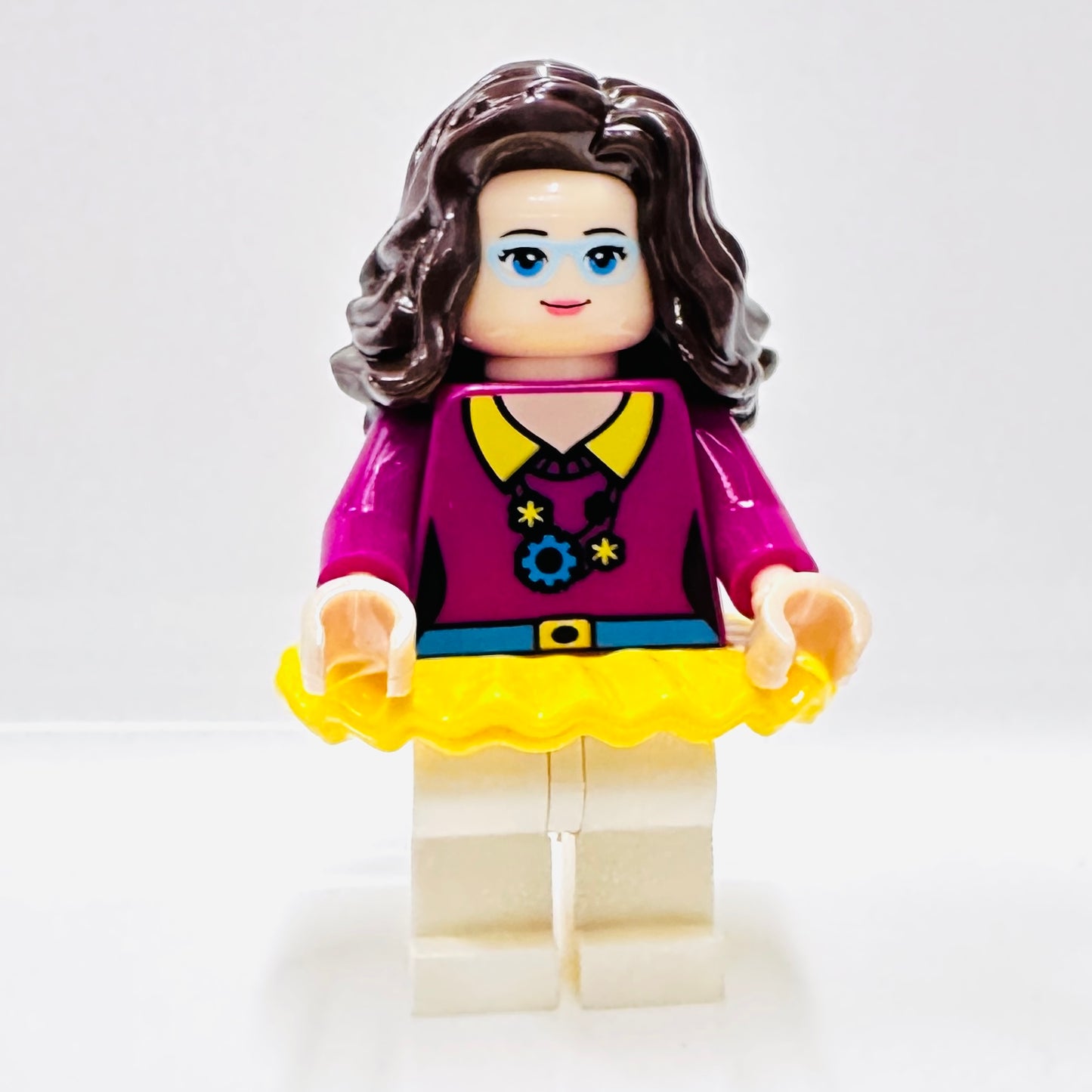 Custom Ballerina/ Dancer Yellow Minifigure