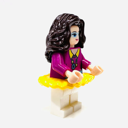 Custom Ballerina/ Dancer Yellow Minifigure