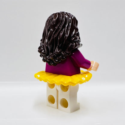 Custom Ballerina/ Dancer Yellow Minifigure