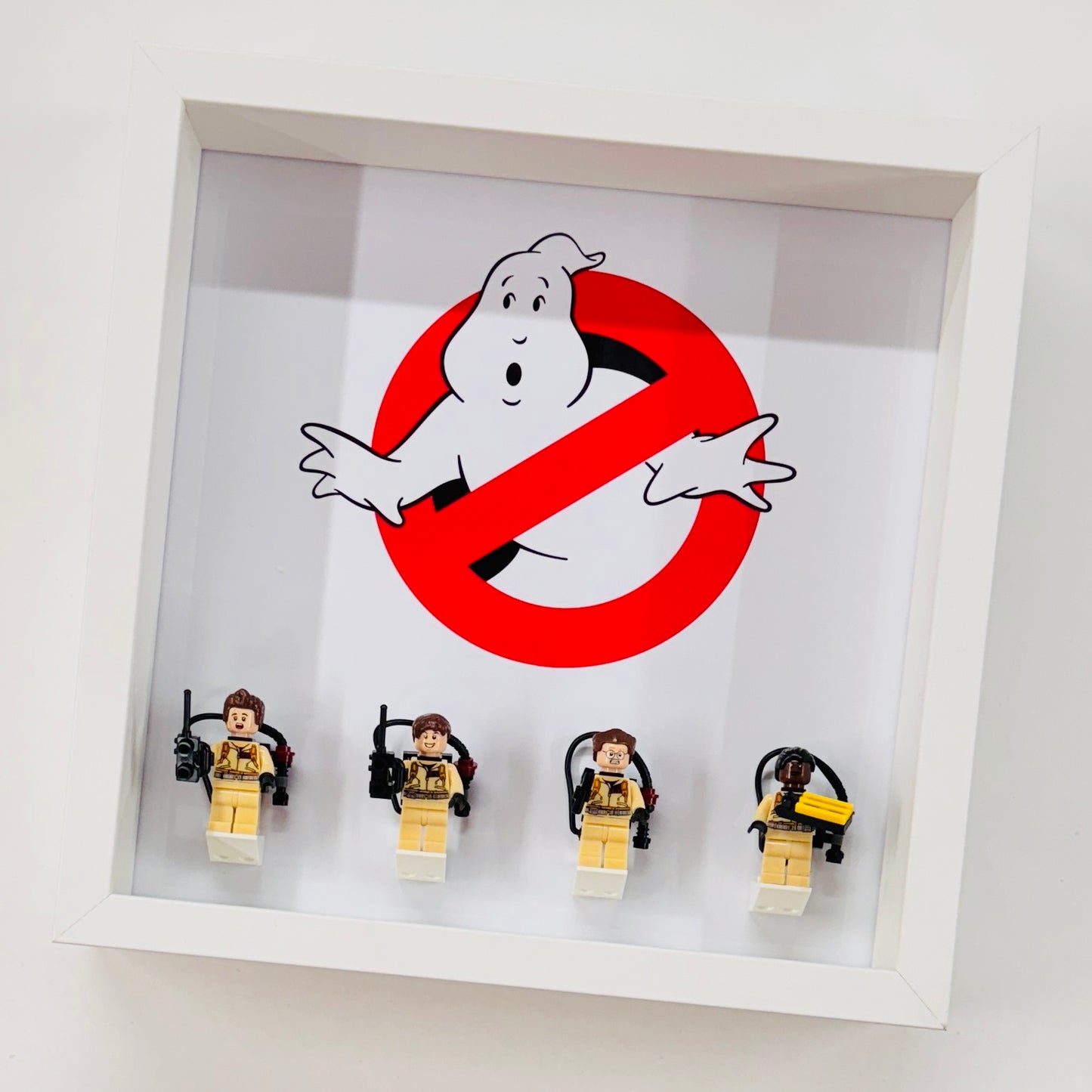 Ghostbusters figures in a Frame