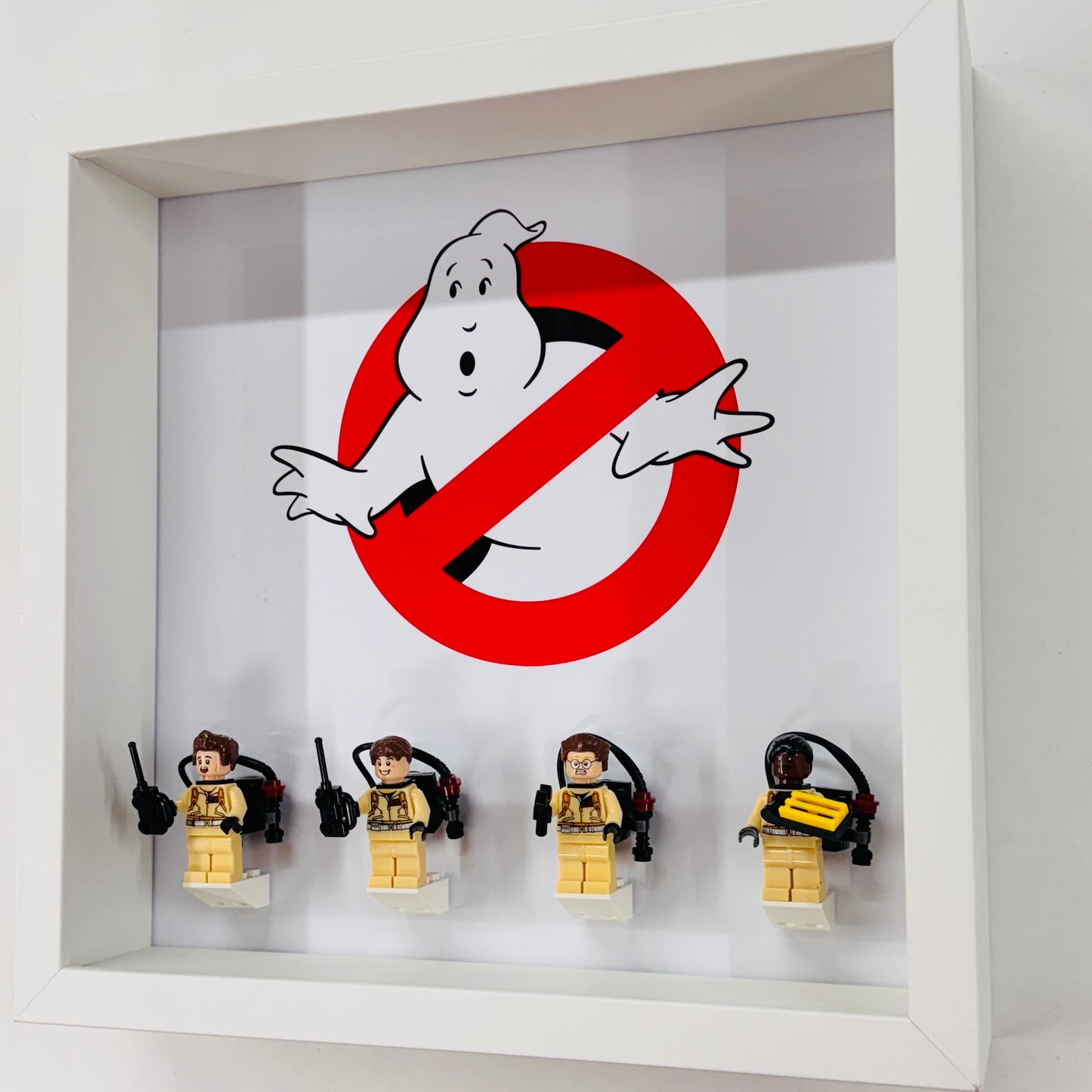 Ghostbusters figures in a Frame