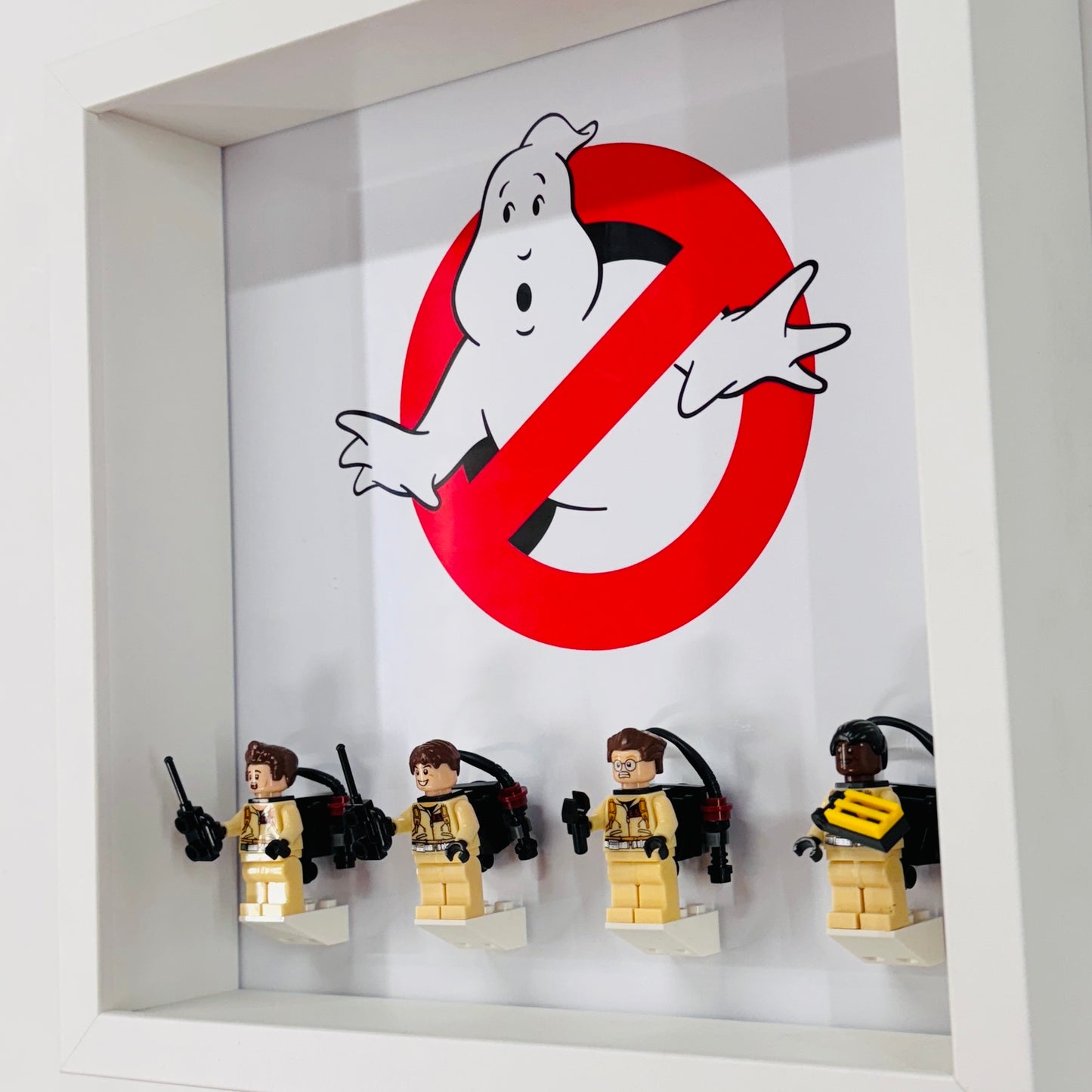 Ghostbusters figures in a Frame