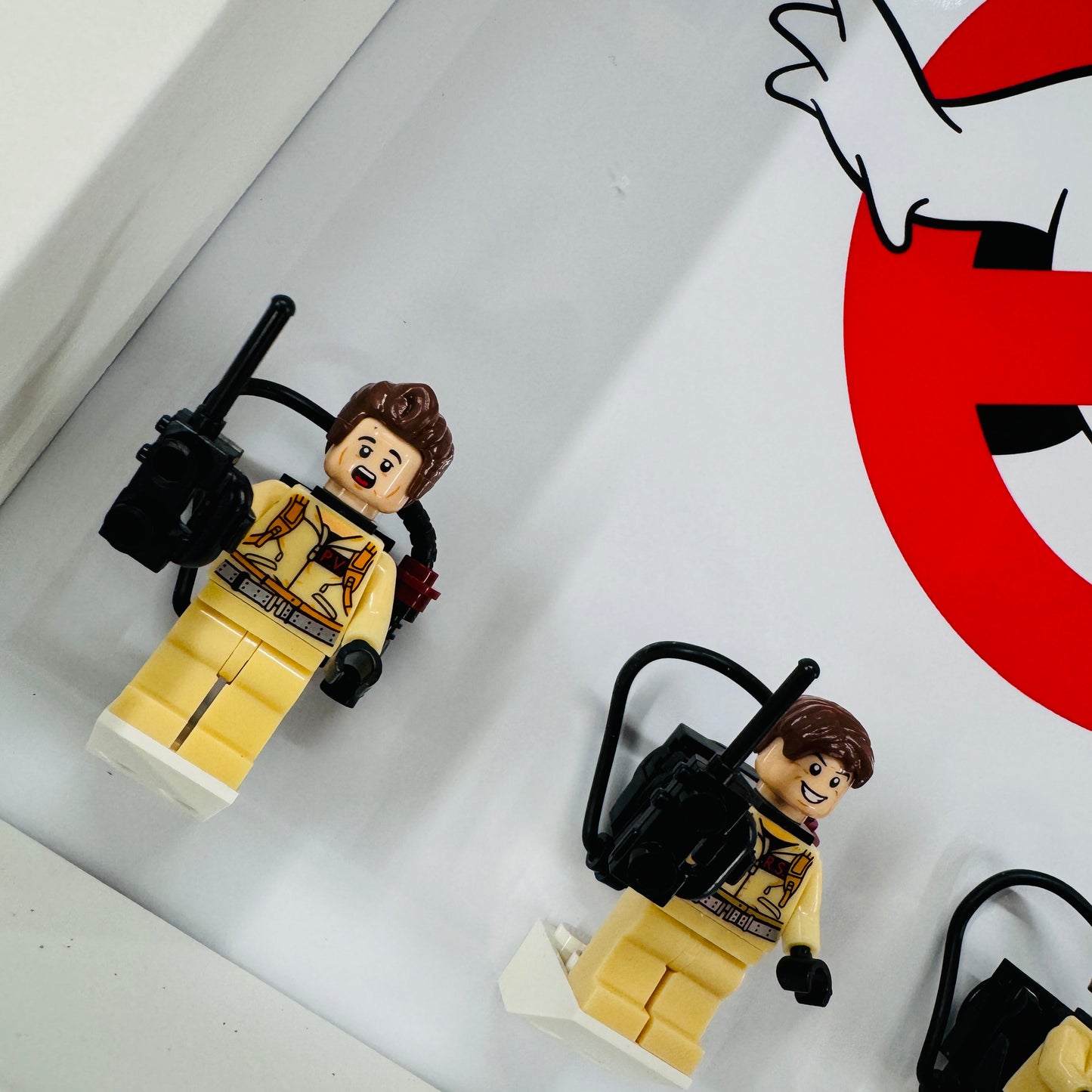 Ghostbusters figures in a Frame