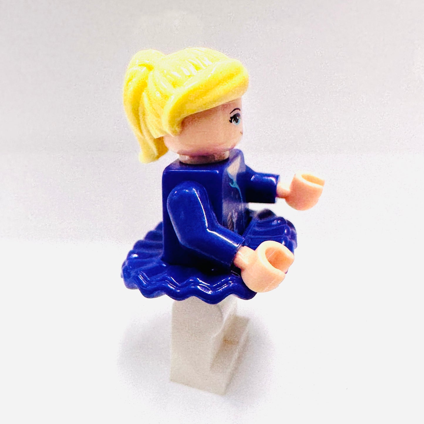 Custom Ballerina/ Dancer Blue Minifigure