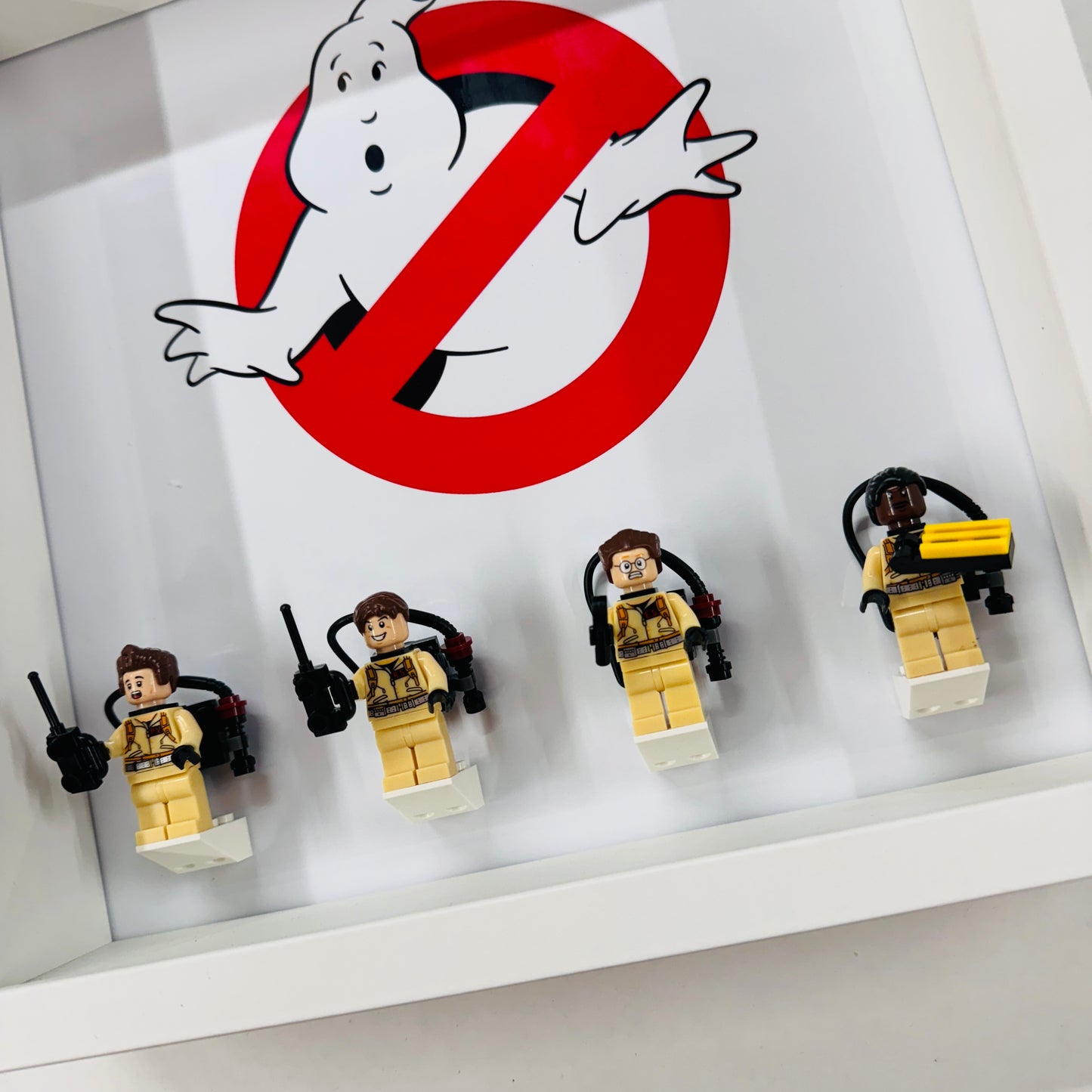 Ghostbusters figures in a Frame