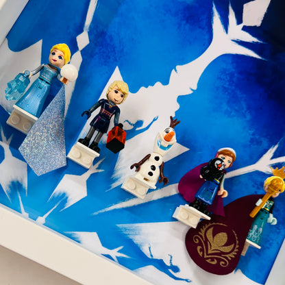 Frozen figures in a Frame