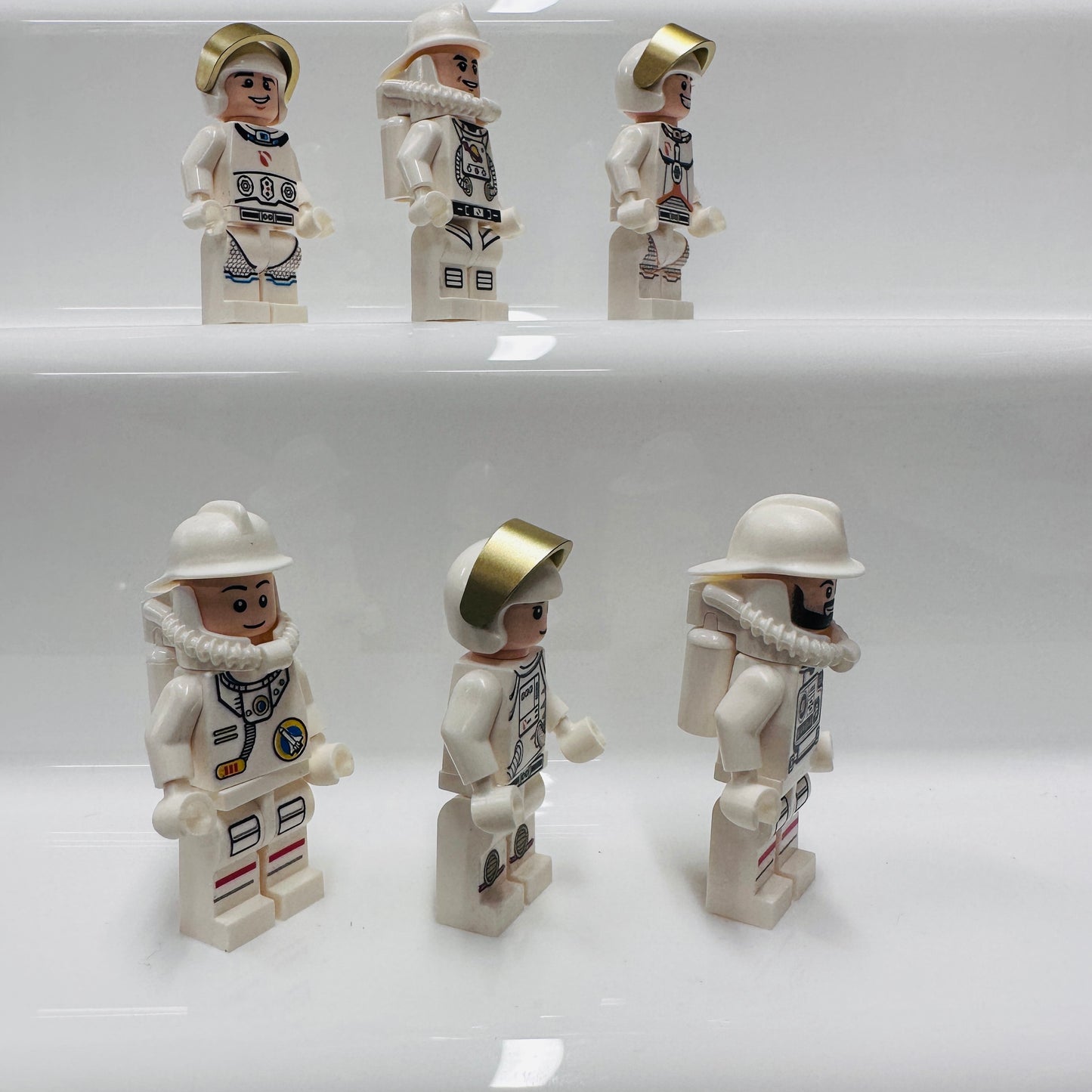 Custom Astronauts Minifigures Set Of 6