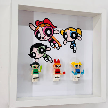 The Powerpuff Girls figures in a Frame