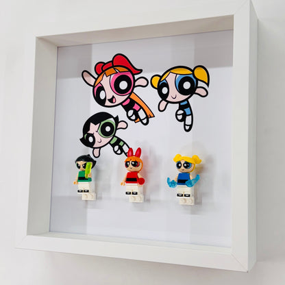 The Powerpuff Girls figures in a Frame