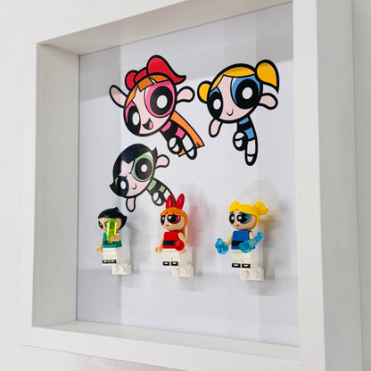 The Powerpuff Girls figures in a Frame