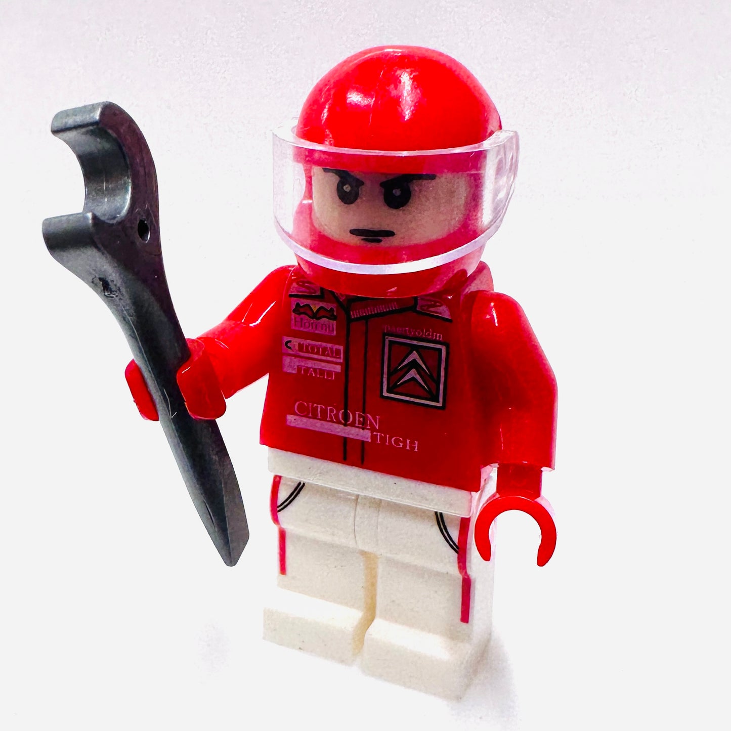 Custom Racing Driver Minifigure