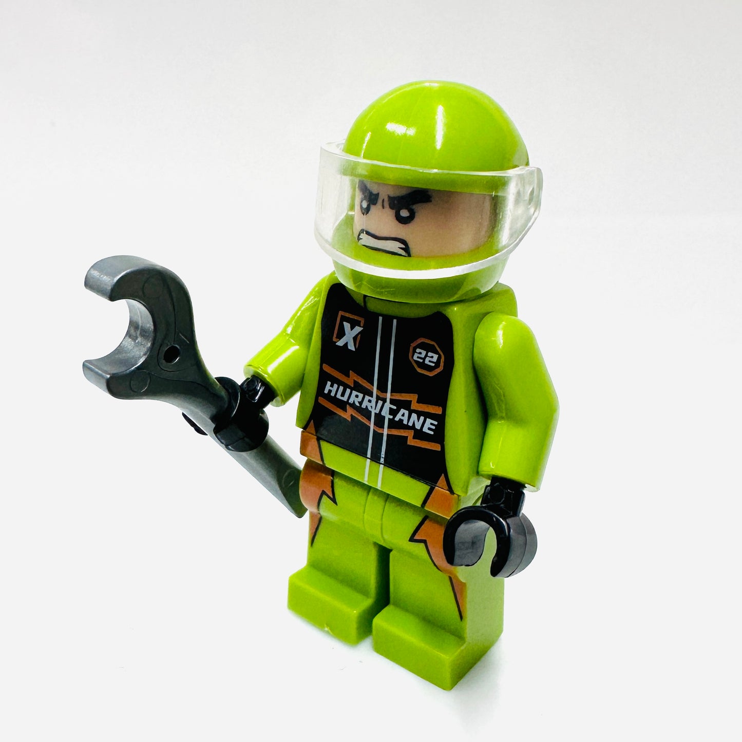 Custom Racing Driver Minifigure